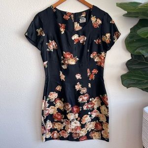 Vintage 90s Knapp Studio California  Floral dress